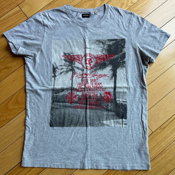 DIESEL T-shirt cotton. - Picture 1 of 4